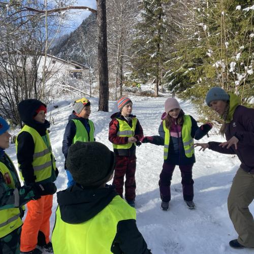 Spuren im Schnee 2025