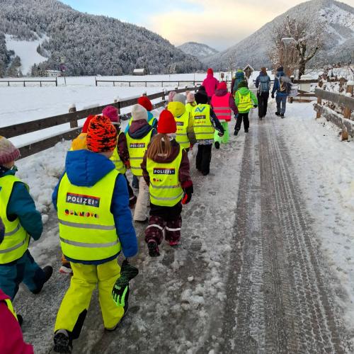 Spuren im Schnee 2025
