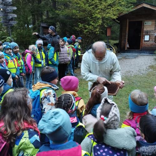 Lehrausgang Bienenlehrpfad 2025